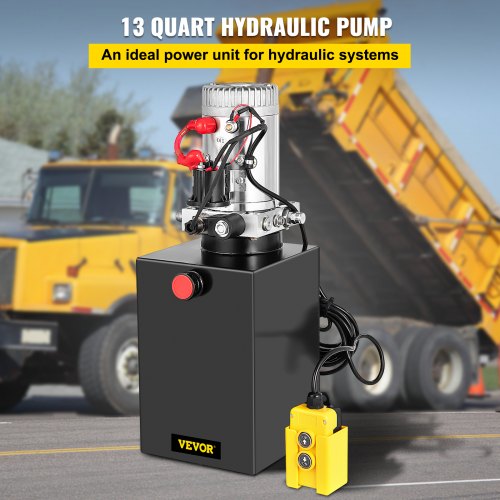 Hydraulic Pump Electric Hydraulic Pump 13 Quart Single Acting for Dump