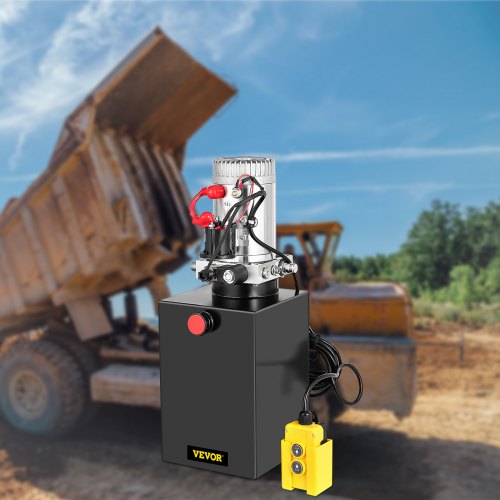 Hydraulic Pump Electric Hydraulic Pump 13 Quart Single Acting for Dump