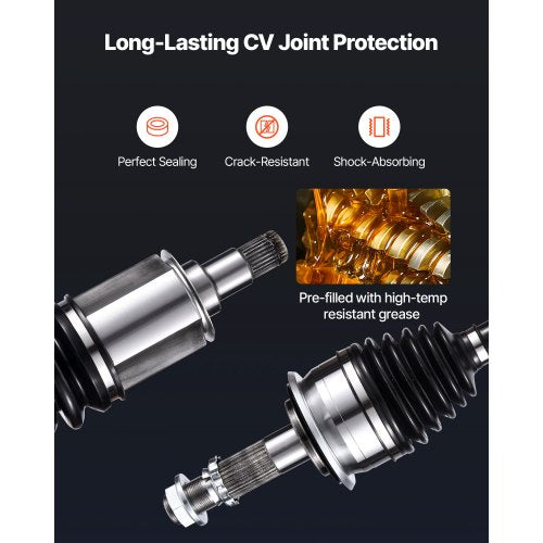 CV Axle Shaft Assembly 2 Pieces Front Left Right Driver and Passenger
