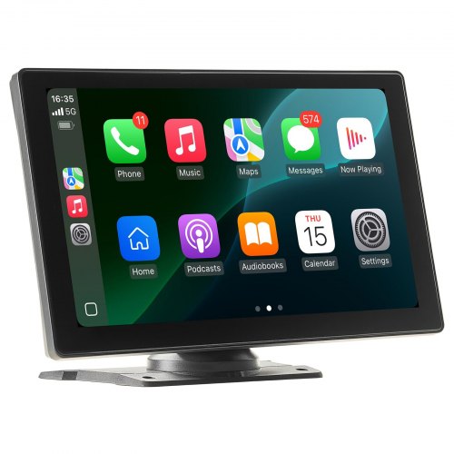 Wireless Car Stereo 9Inch HD Portable Radio Touch Screen with Apple