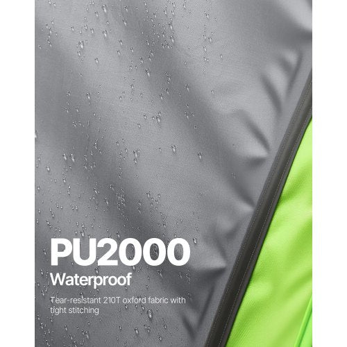 SUV Tent for Camping 10FT L x 8FT W Waterproof PU2000mm Spacious Double