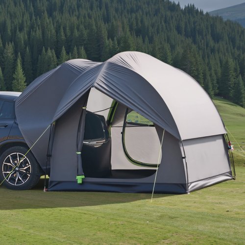 SUV Tent for Camping 8FT L x 8FT W Waterproof PU2000mm Spacious Double