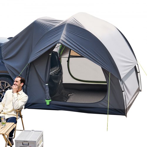 SUV Tent for Camping 8FT L x 8FT W Waterproof PU2000mm Spacious Double