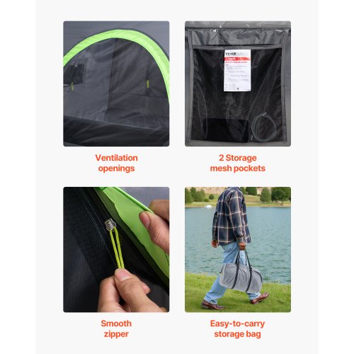 Pickup Truck Tent Fit 5052 ft Truck Tents for Camping Waterproof