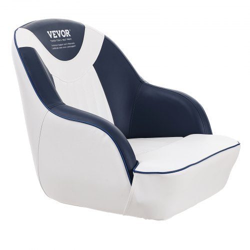 Captain Bucket Seat Pontoon Boat Seat with Thickened Sponge Padding Boat
