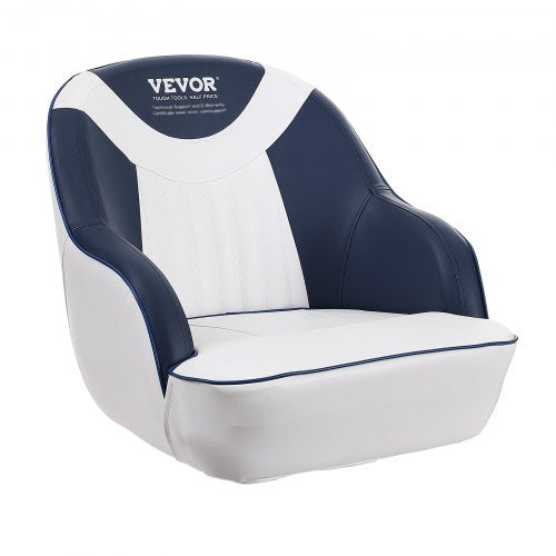 Captain Bucket Seat Pontoon Boat Seat with Thickened Sponge Padding Boat