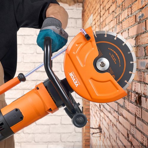 Electric Concrete Saw 9 in 1800 W Motor Circular Saw Cutter with 3.5 in Cutting