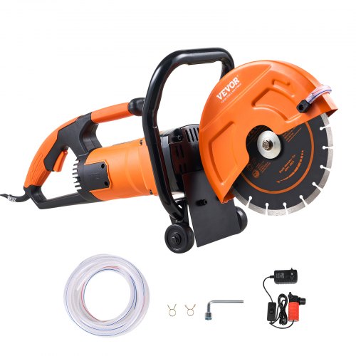 Electric Concrete Saw 9 in 1800 W Motor Circular Saw Cutter with 3.5 in Cutting