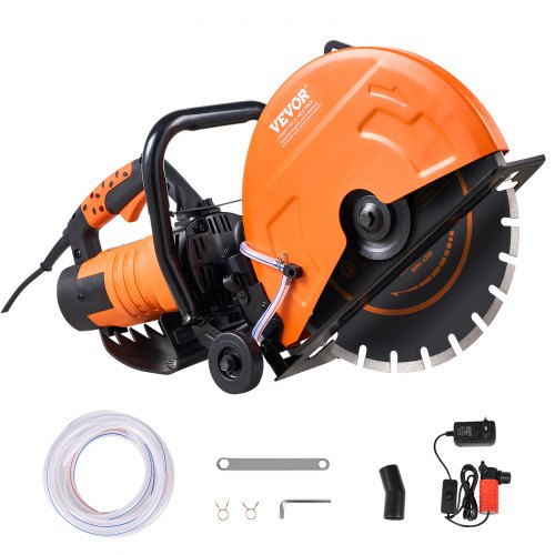 Electric Concrete Saw 14 in Circular Saw Cutter with 5 in Cutting Depth