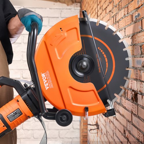Electric Concrete Saw 16 in 3200 W Motor Circular Saw Cutter with Max 6