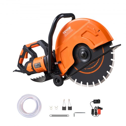 Electric Concrete Saw 16 in 3200 W Motor Circular Saw Cutter with Max 6