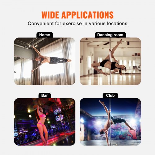 Professional Dancing Pole Spinning Static Dancing Pole Kit Portable