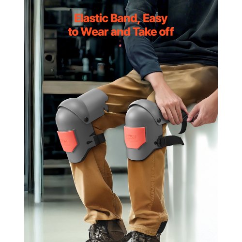 Knee Pads for Work Extra Thick Construction Knee Pads with Foam Cushion –