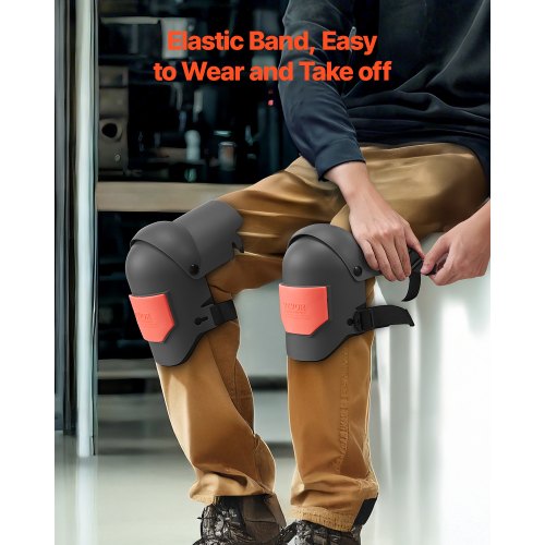 Knee Pads for Work Extra Thick Construction Knee Pads with Foam Cushion –