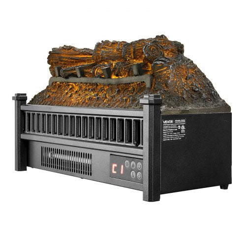 Electric Fireplace Log 20 inch Fireplace Insert Log Heater with Remote
