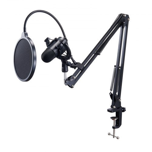 USB Microphone 192kHz24bit Professional Condenser Microphone Kit with Boom Arm