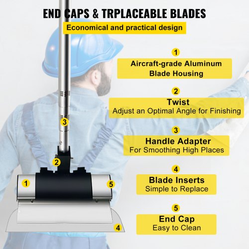 Skimming Blade Set254060 cm Blades 3578 Extension HandleEuropean