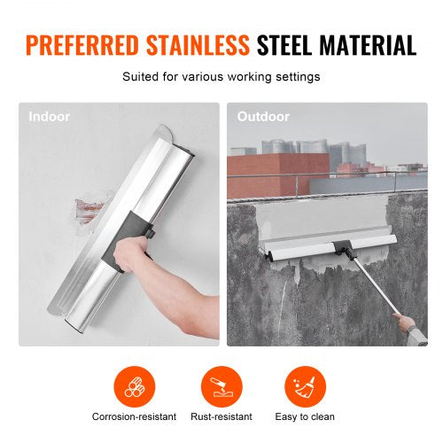 Drywall Skimming Kit Handle Fixator Smoothing Knife Accessory