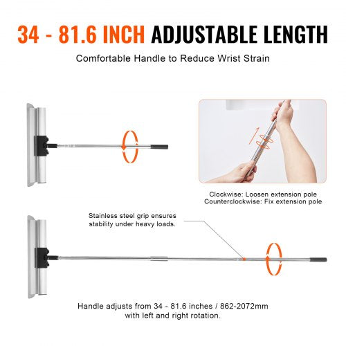 Drywall Skimming Blade Set 710141624 in Skimming Blades 34 – 81.6 in Skimming