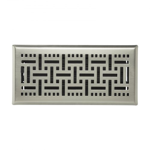 4 x 10 Inch Floor Registers 2Pack Vent Grilles HVAC HeavyDuty Walkable