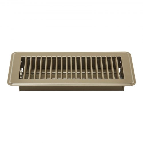 4 x 10 Inch Floor Registers 6Pack Vent Grilles HVAC HeavyDuty Walkable