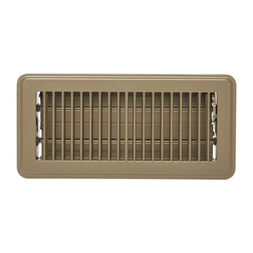 4 x 10 Inch Floor Registers 6Pack Vent Grilles HVAC HeavyDuty Walkable