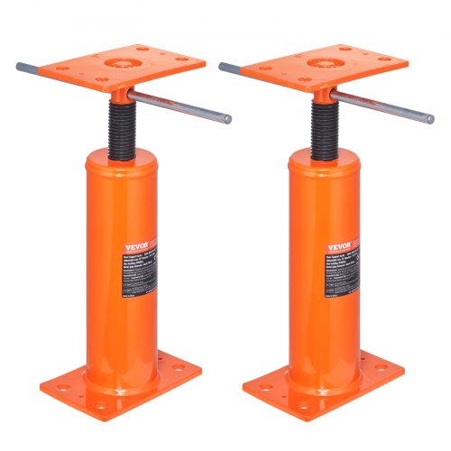 House Floor Jacks 2 Pack 1216 Height Range 9700 lbs Max Load Capacity