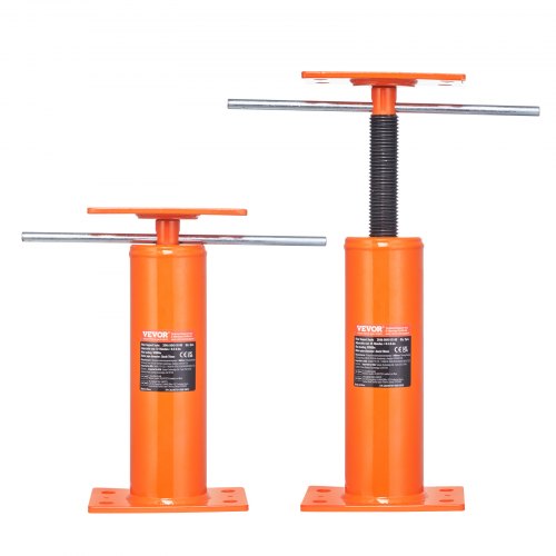 House Floor Jacks 2 Pack 1216 Height Range 9700 lbs Max Load Capacity