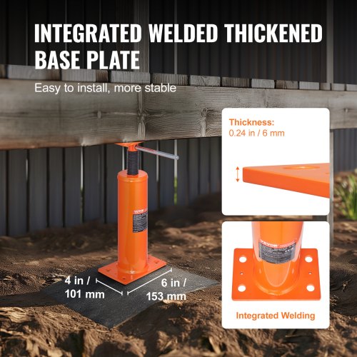 House Floor Jack 1216 Height Range 9700 lbs Max Load Capacity