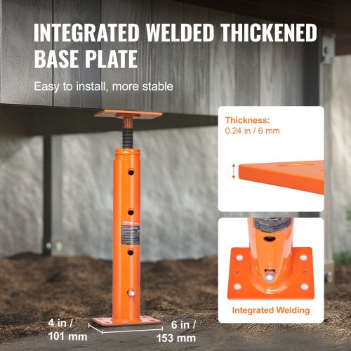 House Floor Jack 1936 Height Range 18000 lbs Max Load Capacity