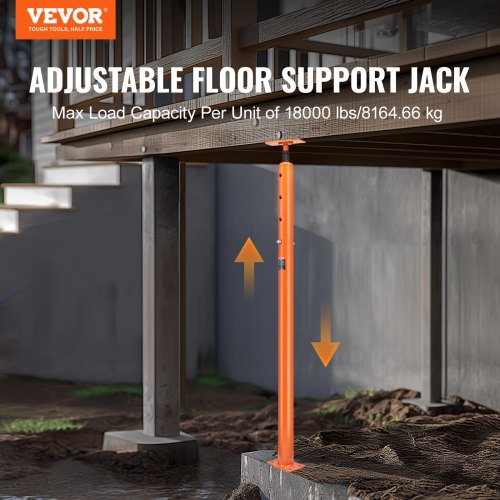 House Floor Jack 56100 Height Range 18000 lbs Max Load Capacity