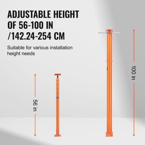 House Floor Jack 56100 Height Range 18000 lbs Max Load Capacity