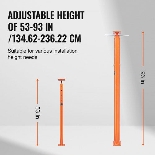 House Floor Jack 5393 Height Range 18000 lbs Max Load Capacity