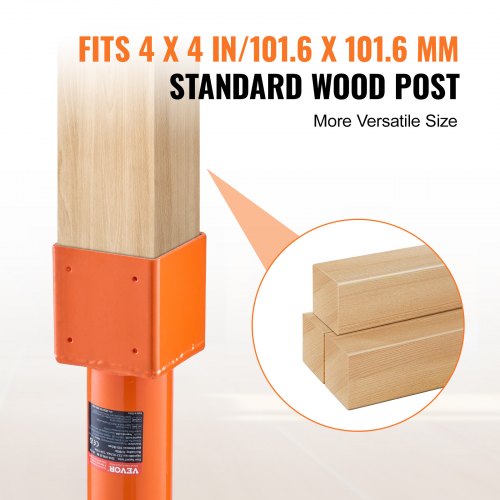 Screw Jack Post 4 x 4 132187 Height Range 24700 lbs Max Load