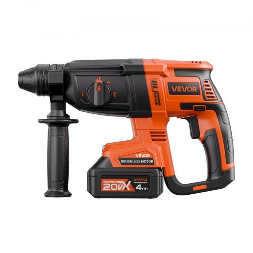 20V Brushless Cordless Hammer Drill LithiumIon 1.1 Inch Rotary Hammer