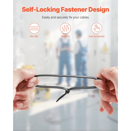 1000 Pack Cable Zip Ties 12inch Heavy Duty Cable Wire Ties with 50LBS High