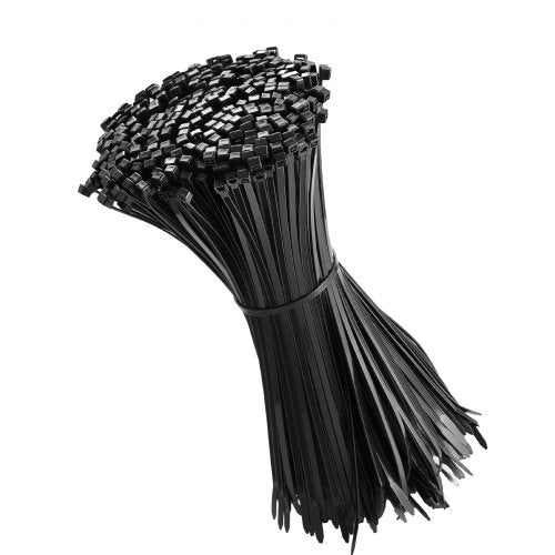 1000 Pack Cable Zip Ties 12inch Heavy Duty Cable Wire Ties with 50LBS High