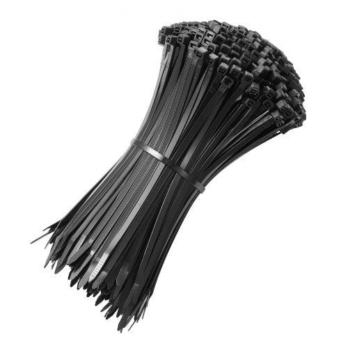 1000 Pack Cable Zip Ties 8 inch Heavy Duty Cable Wire Ties with 45LBS High