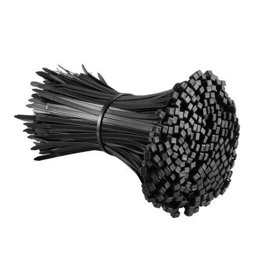 1000 Pack Cable Zip Ties 8 inch Heavy Duty Cable Wire Ties with 45LBS High