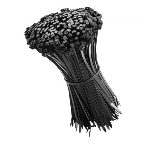 1000 Pack Cable Zip Ties 8 inch Heavy Duty Cable Wire Ties with 45LBS High