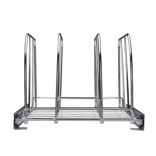 Pan and Pot Rack Expandable Pull Out Under Cabinet Organizer Cookie Sheet