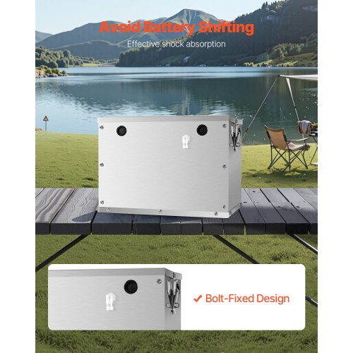 Battery Box Group 2431 Trolling Motor Battery Box Marine Batteries Case