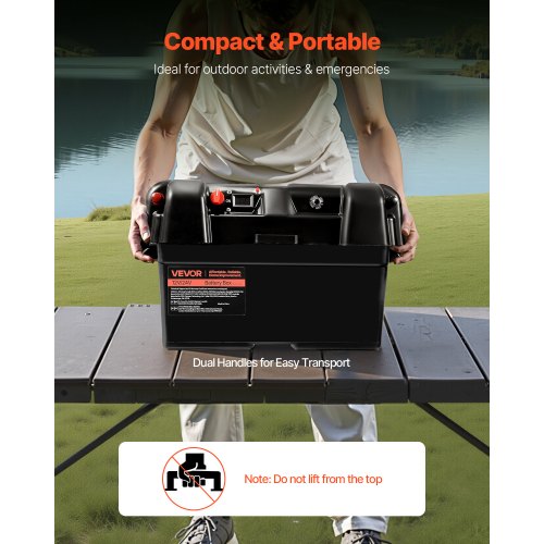Battery Box Group 2427 Trolling Motor Battery Box 12V24V Marine
