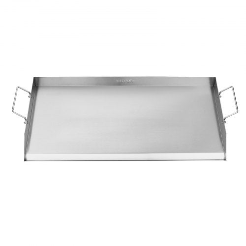 Stainless Steel Griddle 32x16 inch Universal Flat Top Rectangular Plate