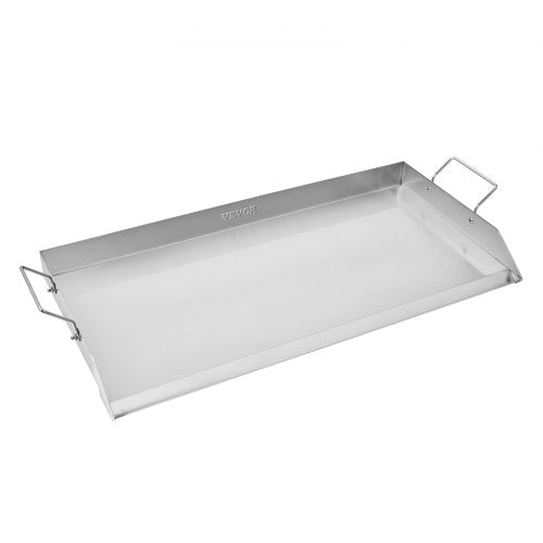 Stainless Steel Griddle 32x16 inch Universal Flat Top Rectangular Plate