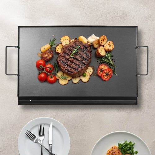 Carbon Steel Griddle 24x16 inch Universal Flat Top Rectangular Plate Gas