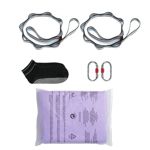 Aerial Yoga Hammock Swing 44 Yards Yoga Starter Kit with 100gsm Nylon
