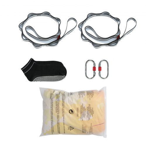 Aerial Yoga Hammock Swing 55 Yards Aerial Yoga Starter Kit with 100gsm