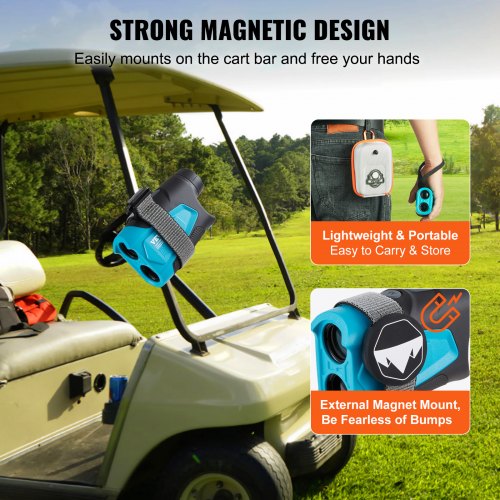 Golf Rangefinder 900 Yards Laser Golfing Hunting Range Finder 6X