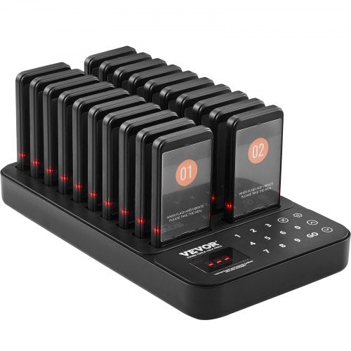 Restaurant Pager System Wireless 400m Long Range Lineup Waiting Queue